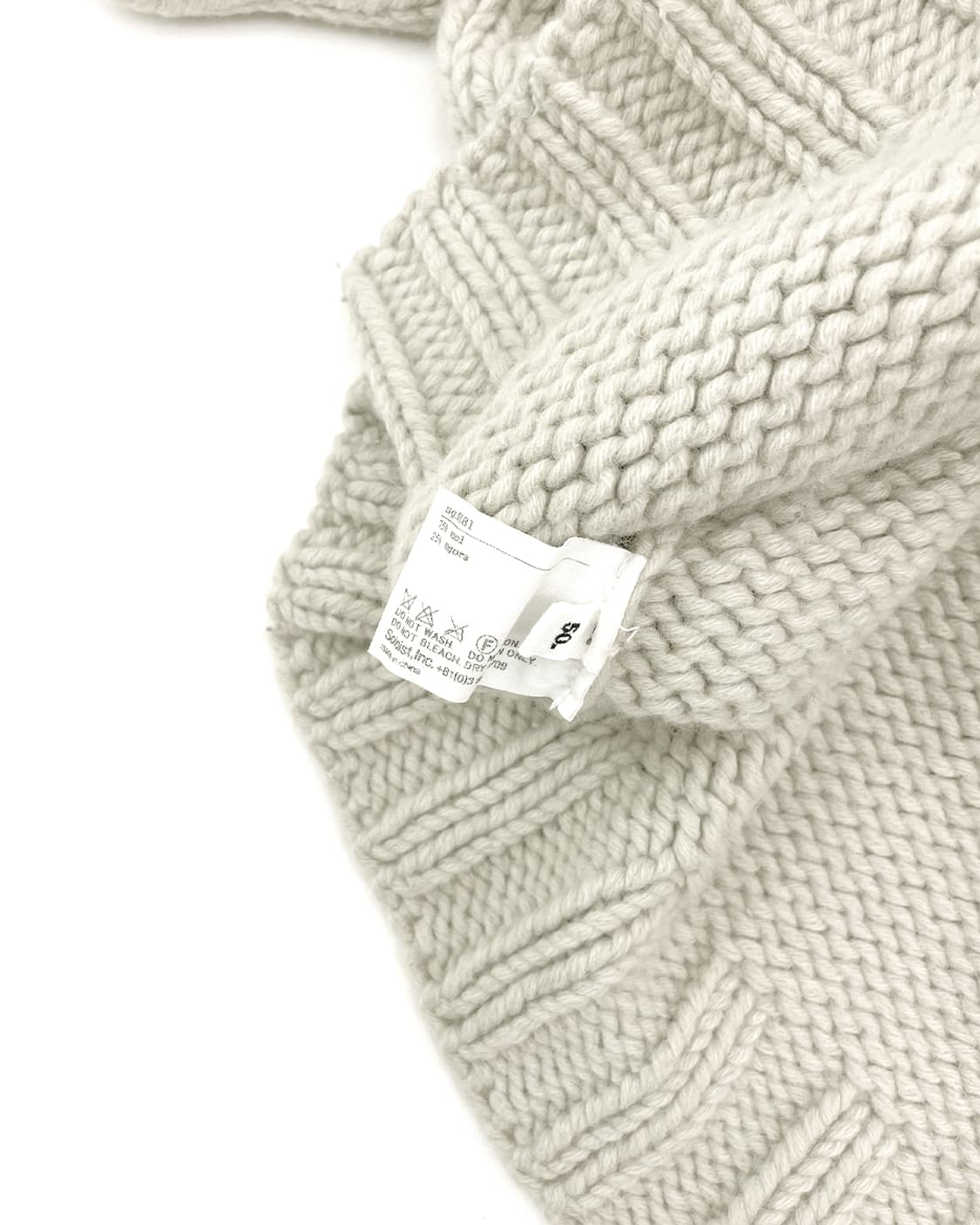 더 솔로이스트 앙고라 터틀넥 스웨터 50 상품이미지8