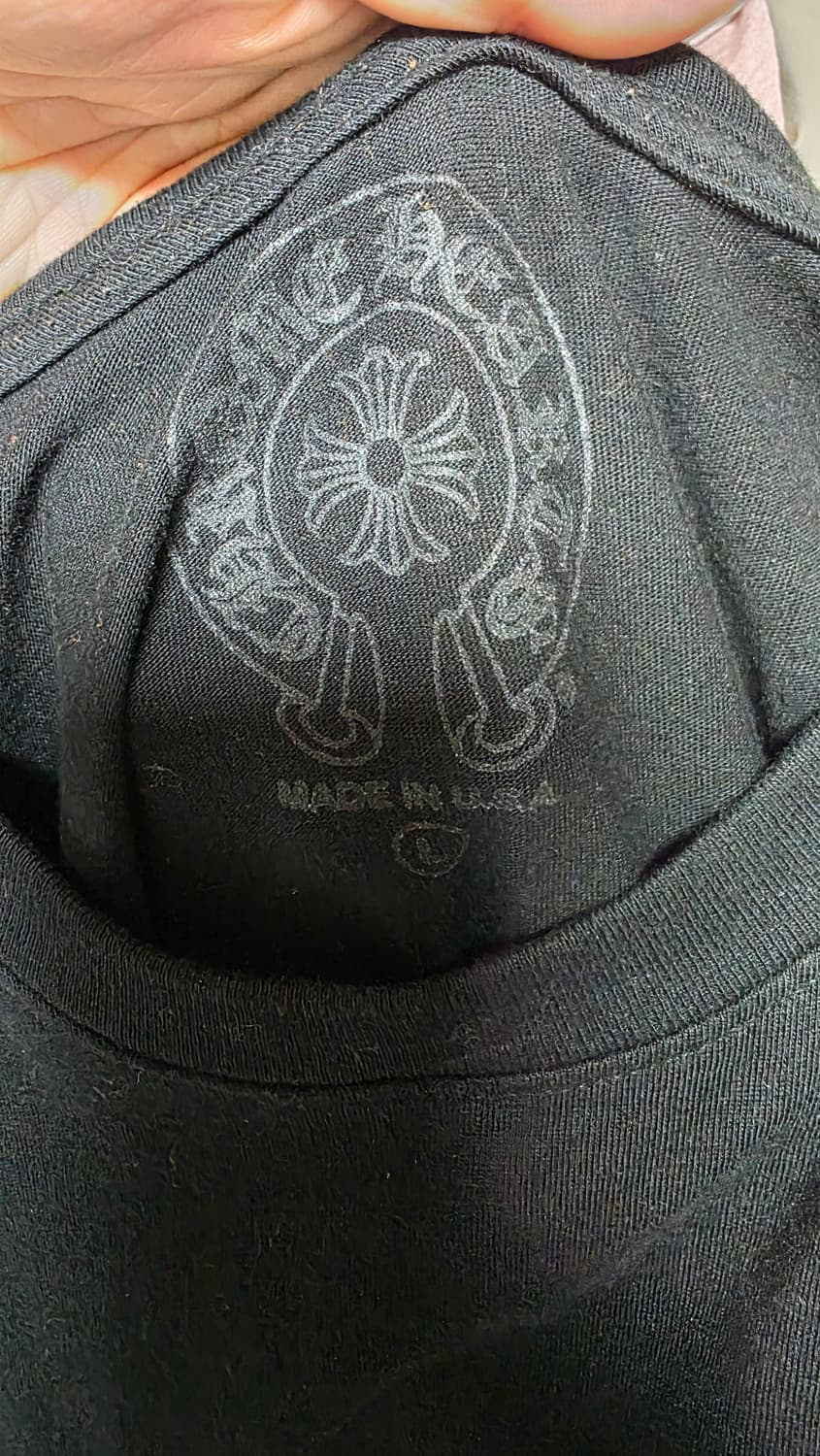 크롬하츠 홀스슈 반팔티 L 상품이미지3