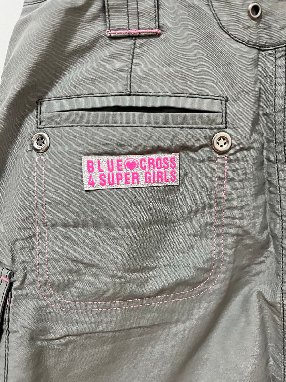 Bape 스타일 Bluecross 카고 스커트 워크웨어 상품이미지2