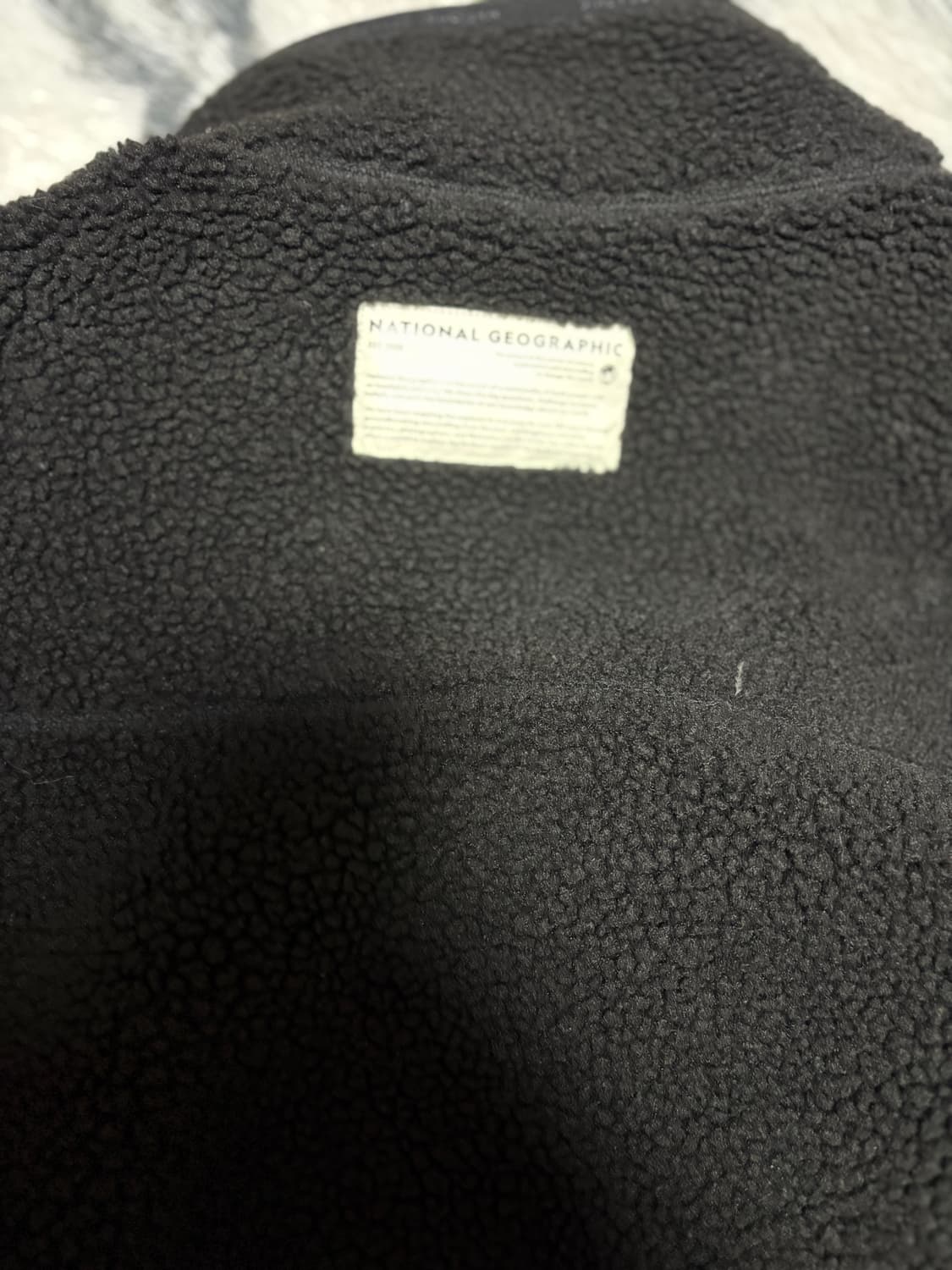 내셔널지오그래픽 뽀글이 플리스 점퍼 XXL 상품이미지4