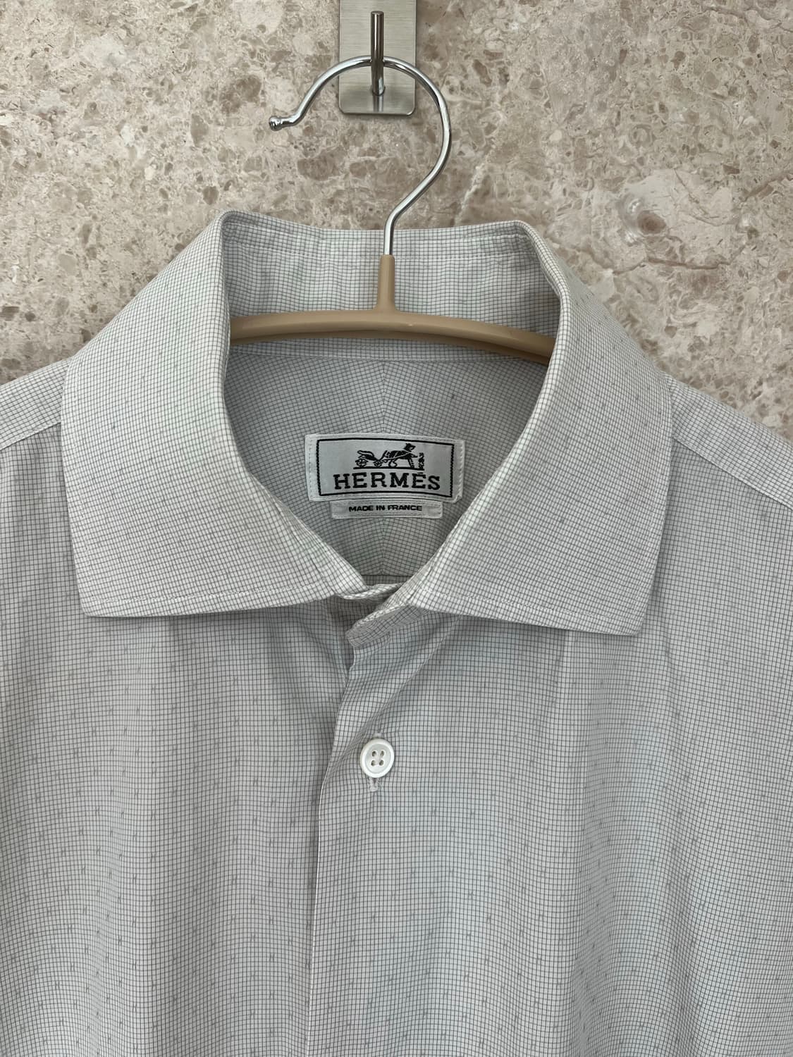 에르메스 남성 셔츠 15 1/2 (39) 95사이즈 정품 상품이미지3