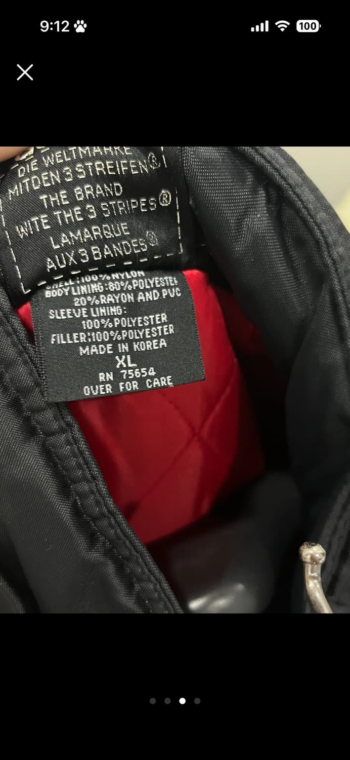 일본 아디다스 롱패딩 빈티지 상품이미지3