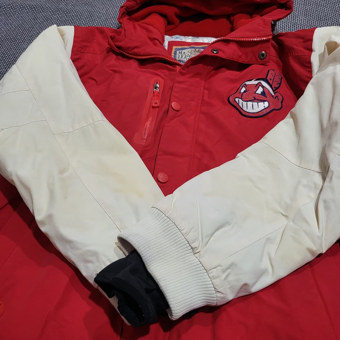 MLB 엠엘비 클리블랜드 가디언스 후드 점퍼 보드복 (110) 상품이미지7