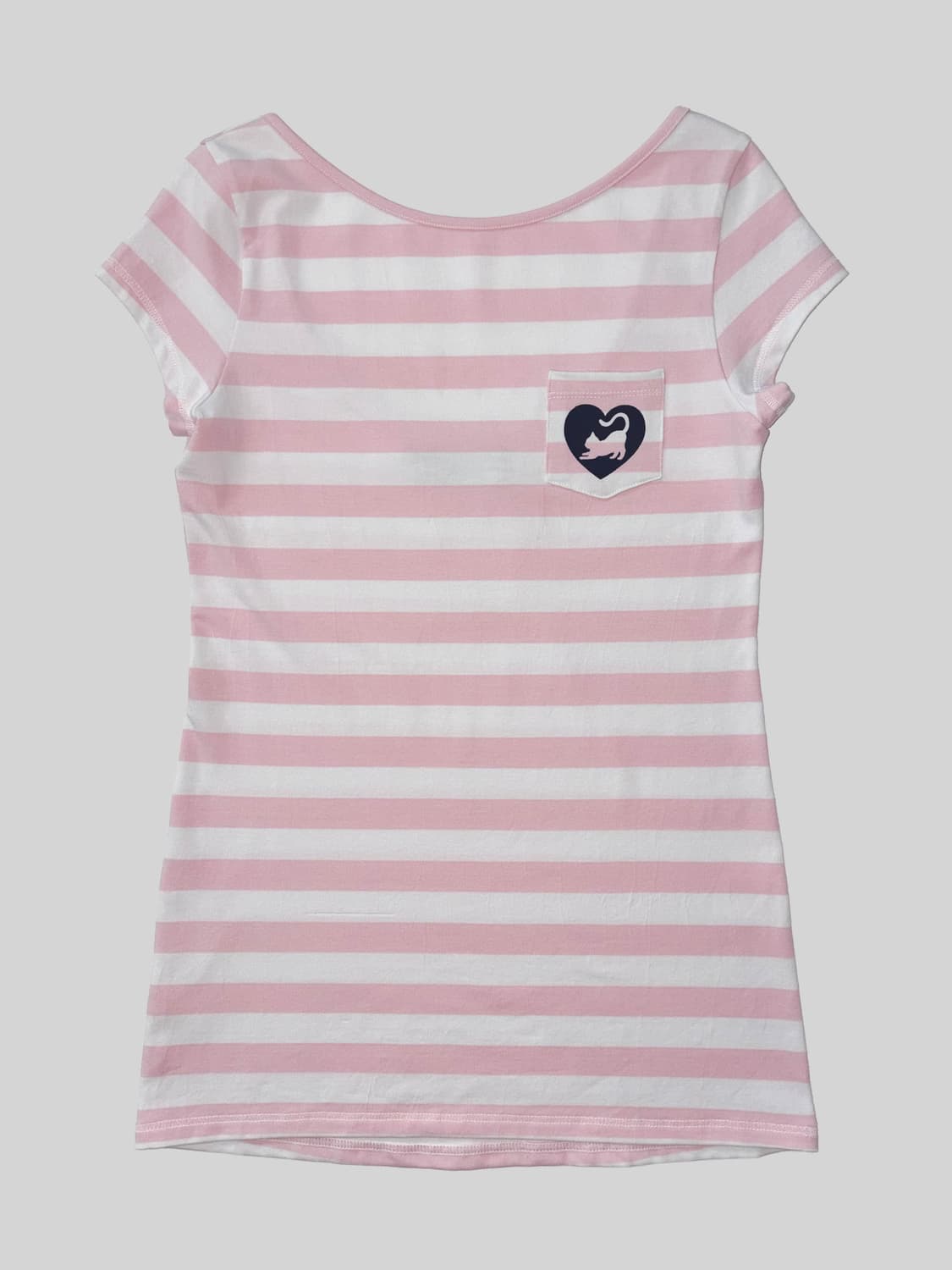 스컬프터 Sweet Kitty Stripe Dress Pink 상품이미지2