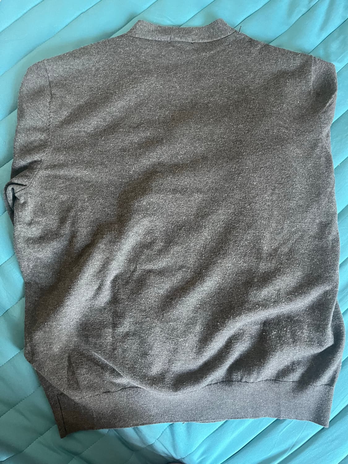 폴로 그레이 가디건 105 상품이미지3