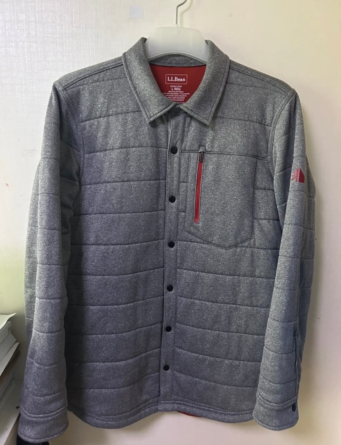 L.L.Bean 엘엘빈 패딩 셔츠 자켓 L 상품이미지1