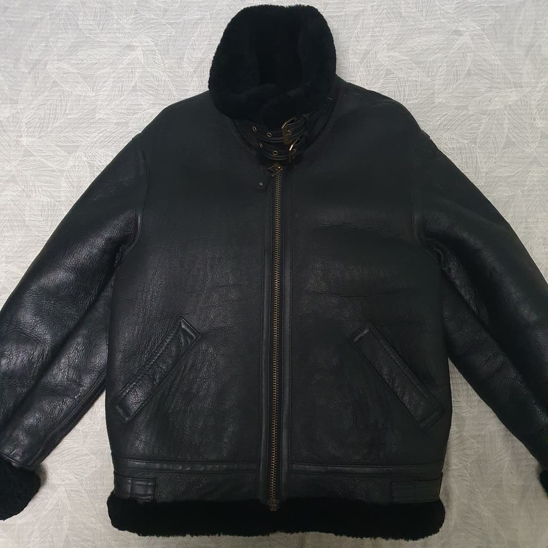 양가죽 빈티지 B3 무스탕 자켓 상품이미지2