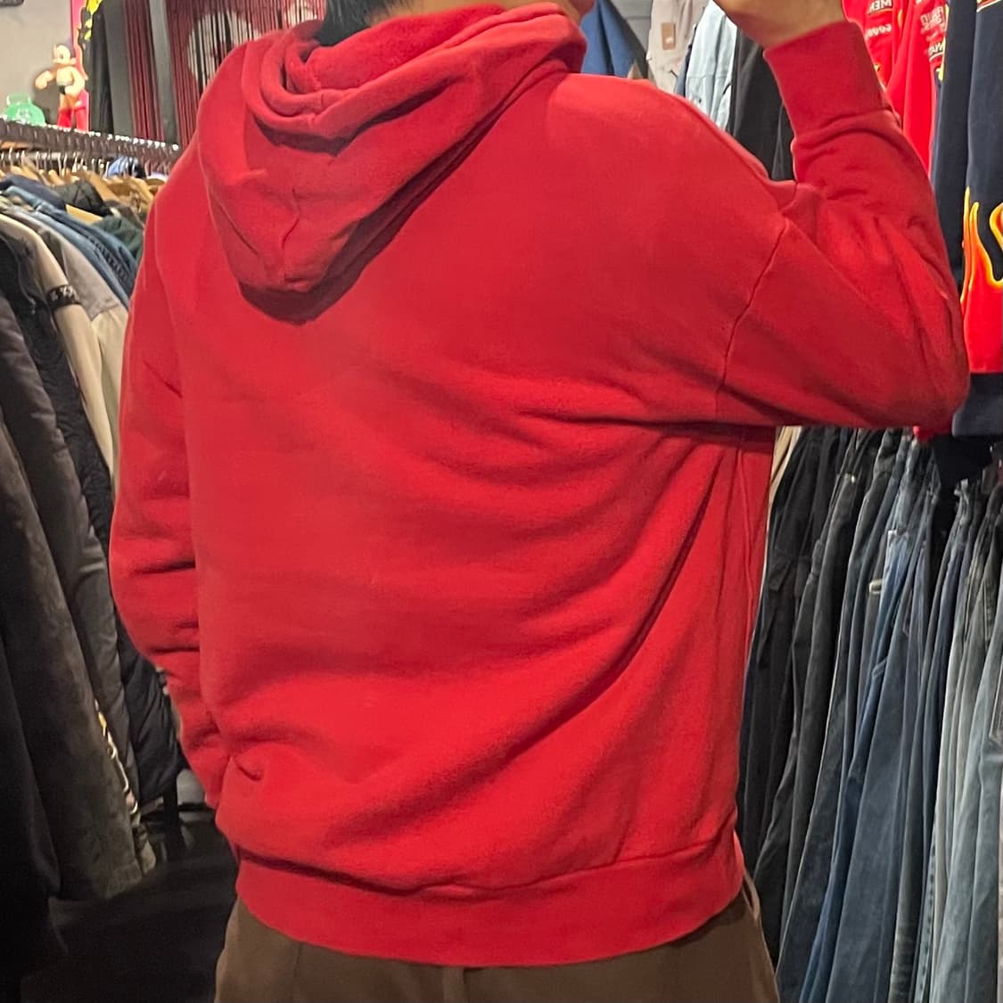 [IM] adidas 아디다스 레드 빅로고 후드 상품이미지7