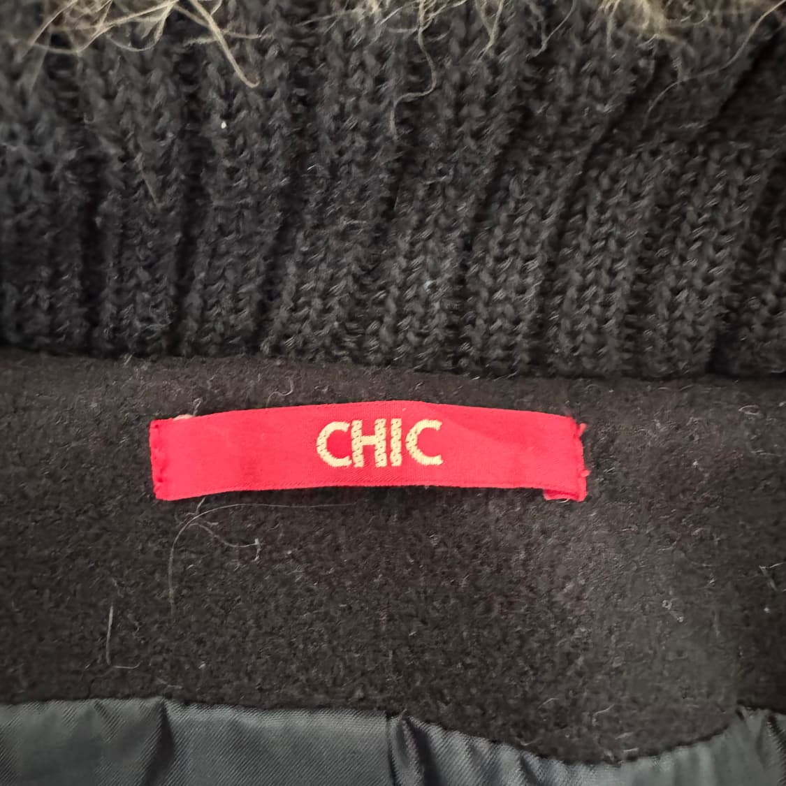 CHIC 일본빈티지 y2k 펄 후드 점퍼 y2k후드집업 F 44 상품이미지4