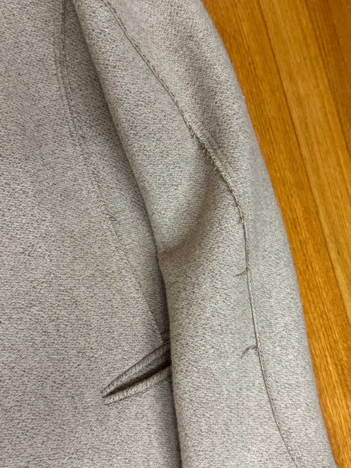 벨리에 컷업 오버사이즈 싱글코트 M 상품이미지3