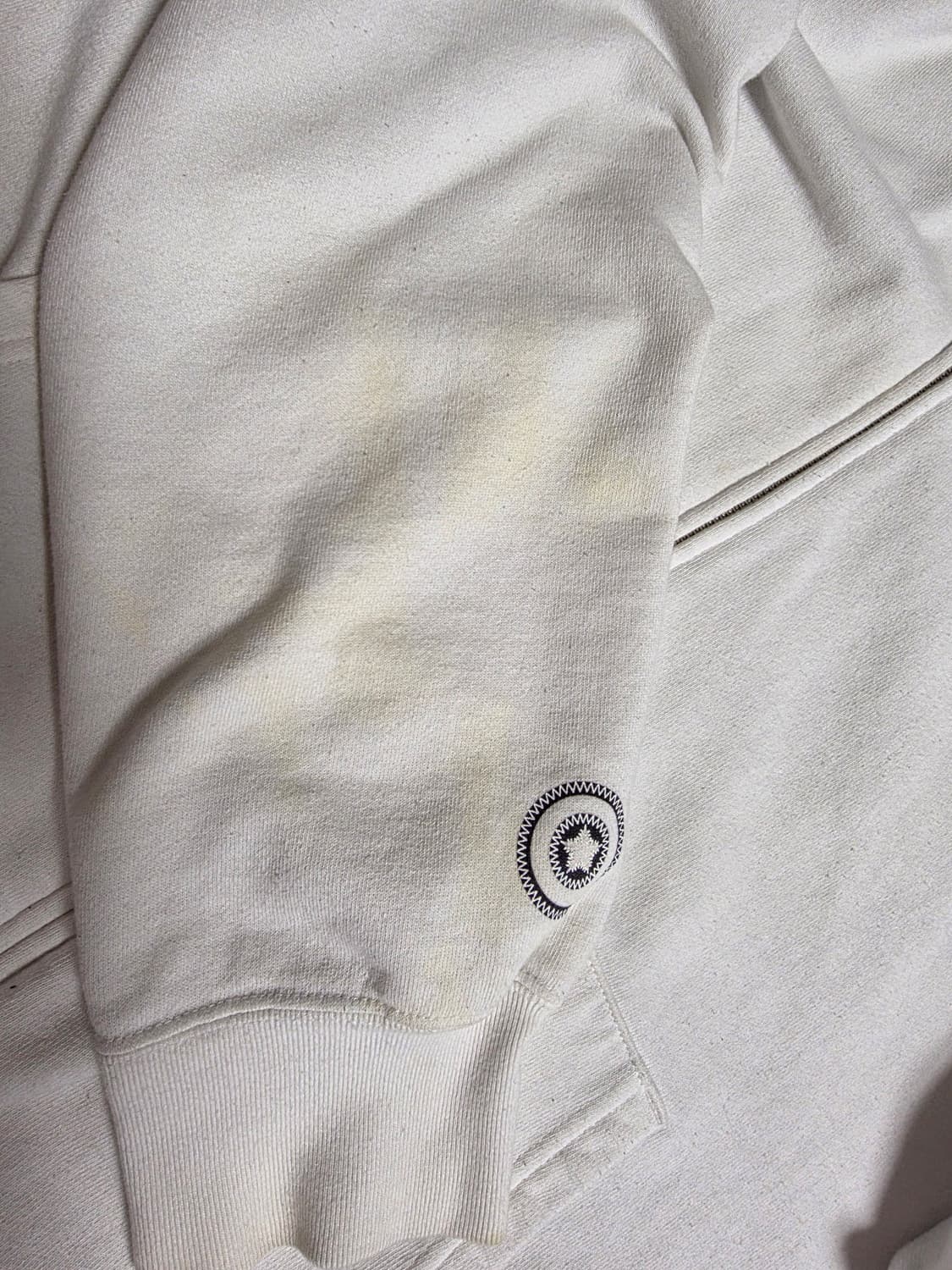 베이프 샤크후드 화이트 카모 반반 후드집업 상품이미지6