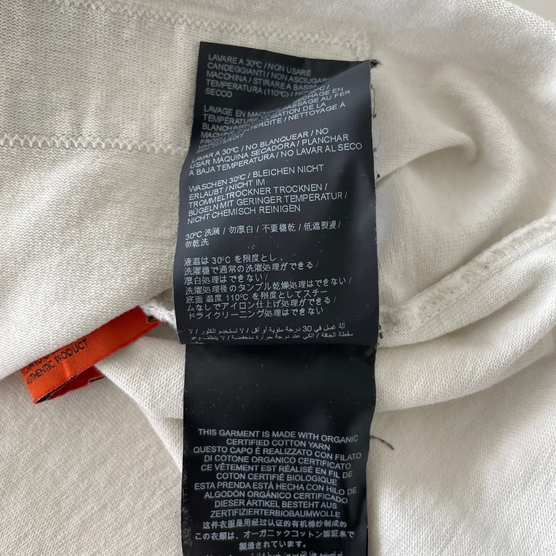 헤론 프레스톤 M,105오버핏 이글 트레이딩 오버핏 화이트 반팔 티셔츠 상품이미지10