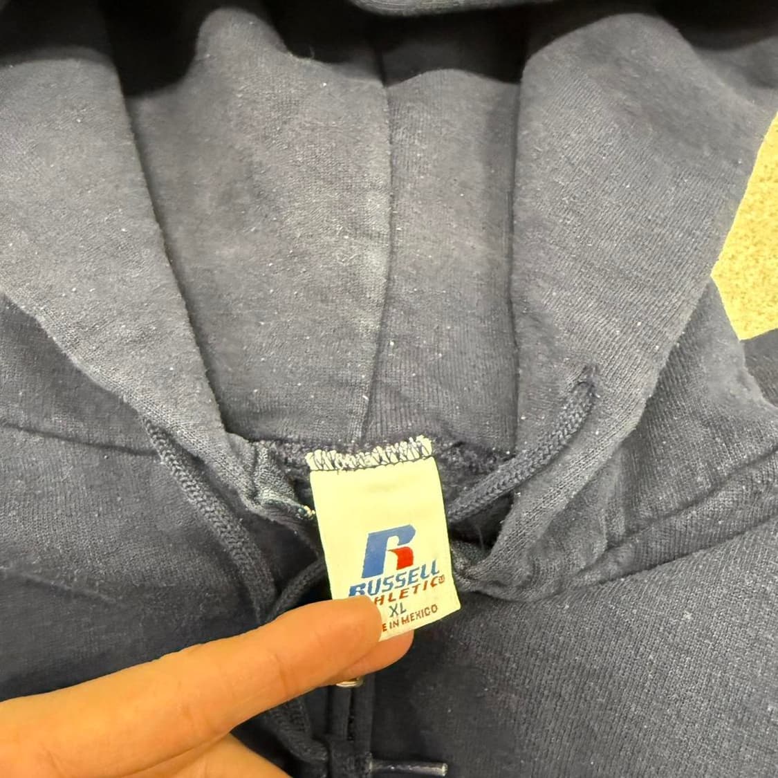 00s 러셀 애슬레틱 후드집업 네이비 상품이미지4