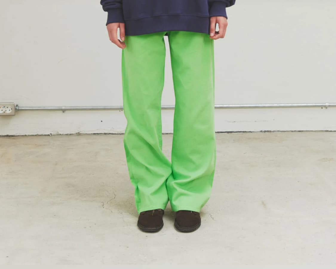 페스토 FALL STRAIGHT PANTS FLUO PARK [S] 상품이미지2