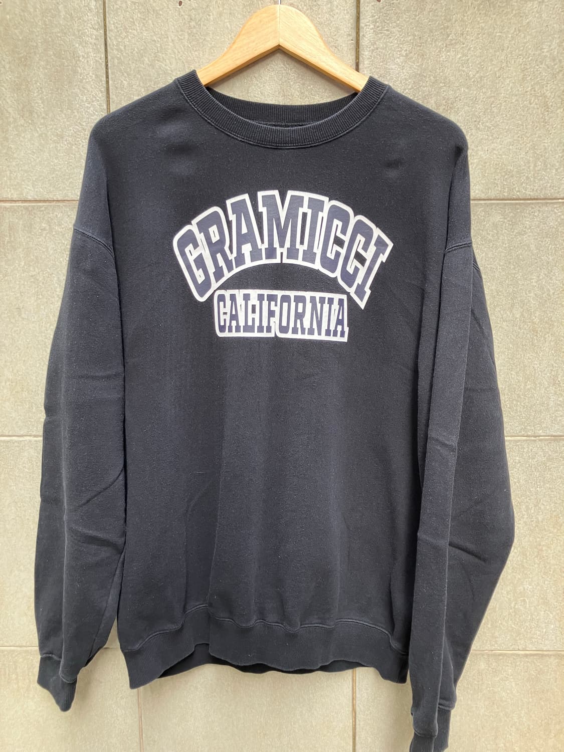 그라미치 아치로고 맨투맨 스웻셔츠 L 상품이미지1