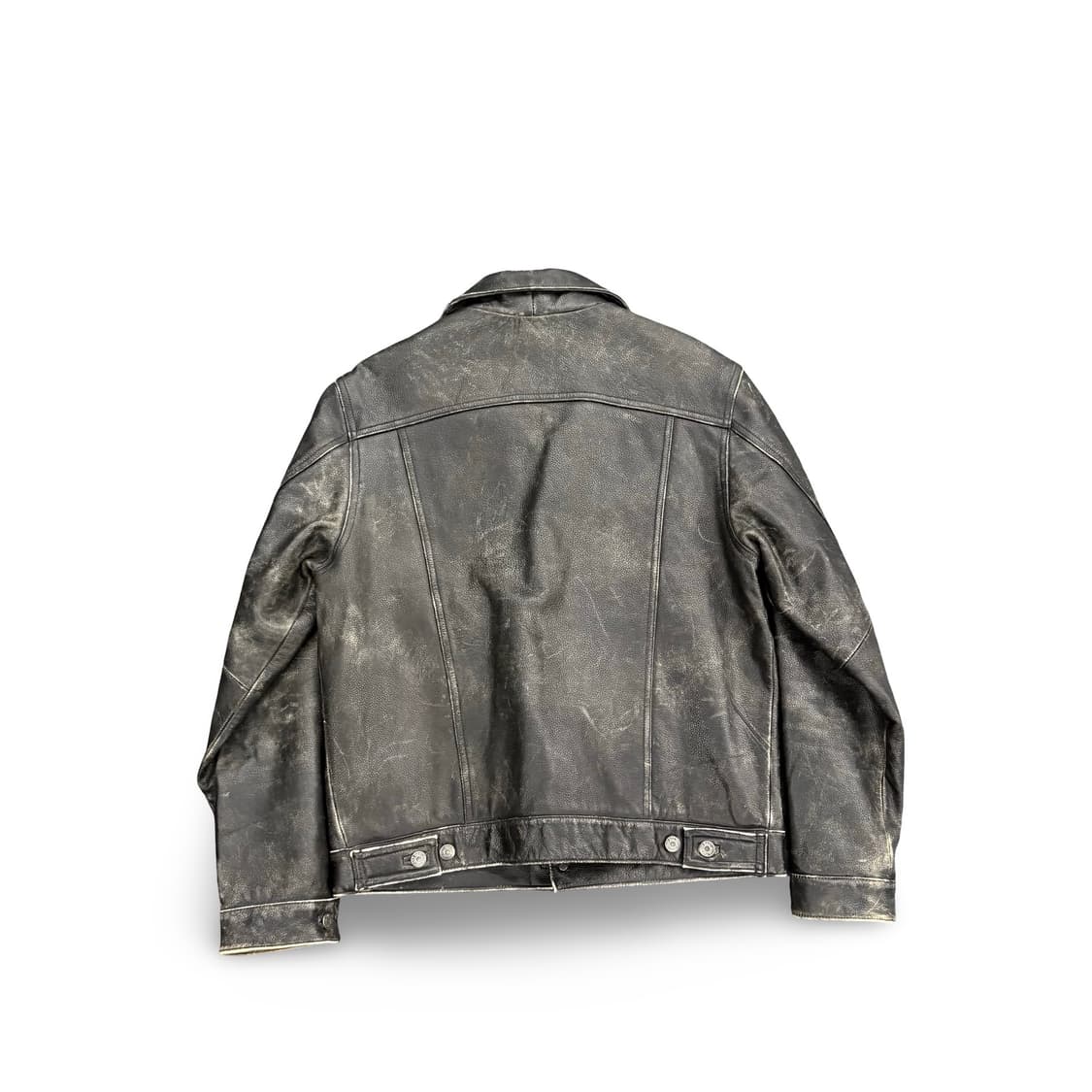 (90)풀앤베어 카우레더트러커자켓 상품이미지2