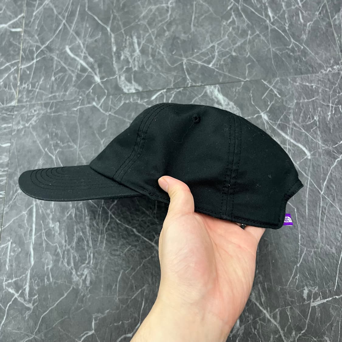 노스페이스 퍼플라벨 블랙 필드 캡 상품이미지3