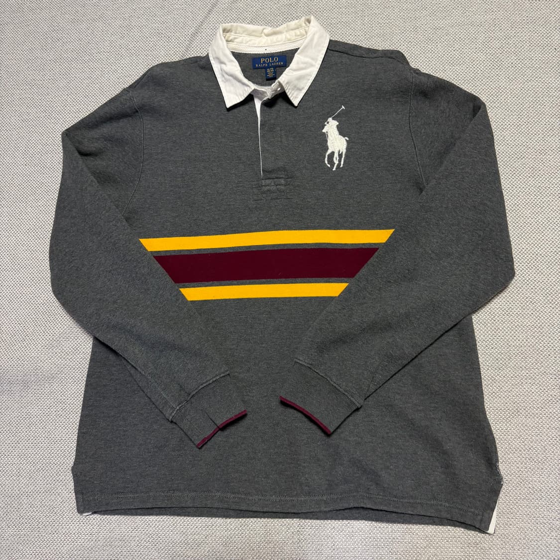 폴로 랄프로렌 빅포니 기모 럭비티 상품이미지1