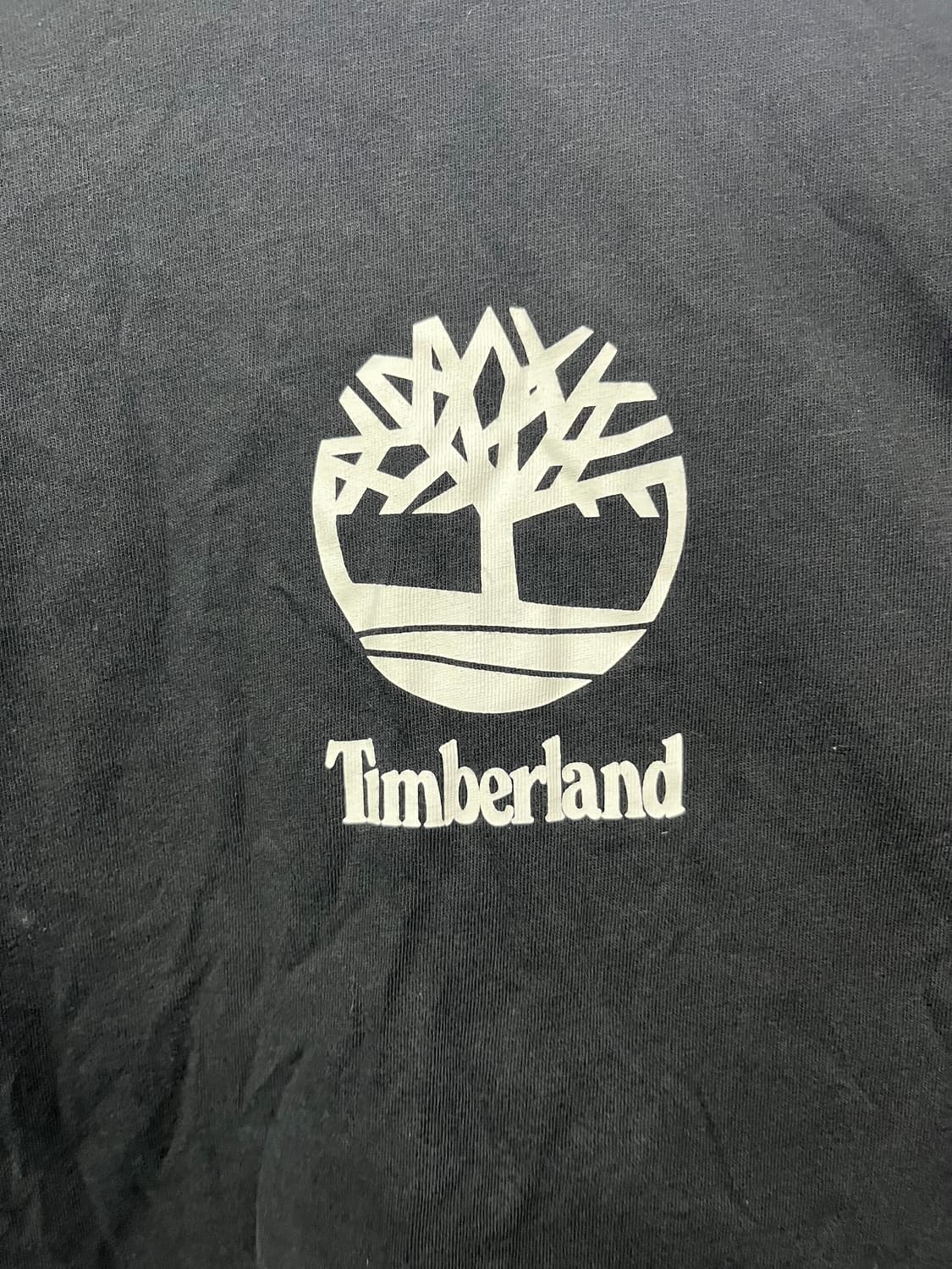 팀버랜드 블랙 반팔티 M 사이즈 상품이미지3