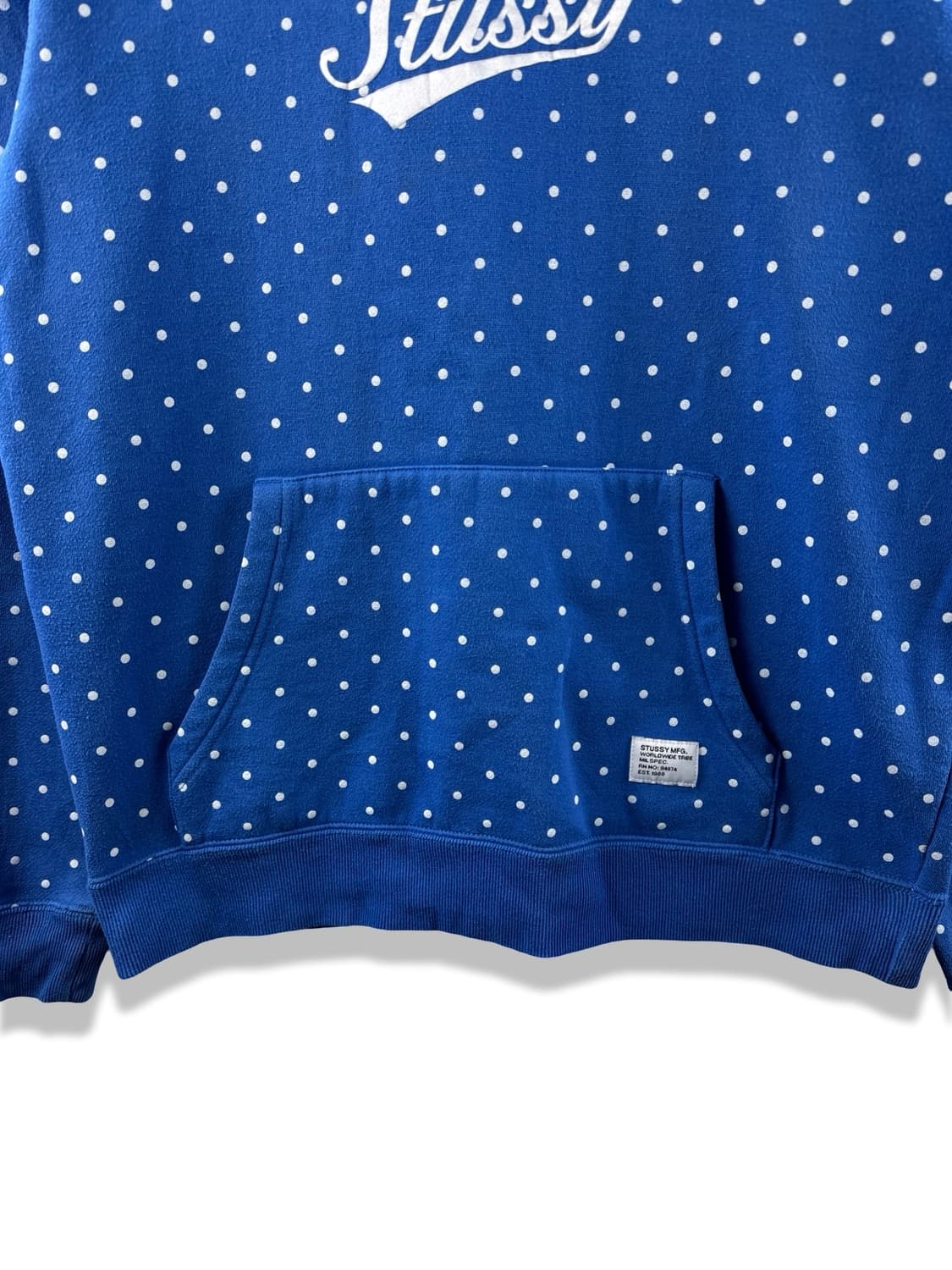스투시 블루도트 후드티1838 상품이미지4