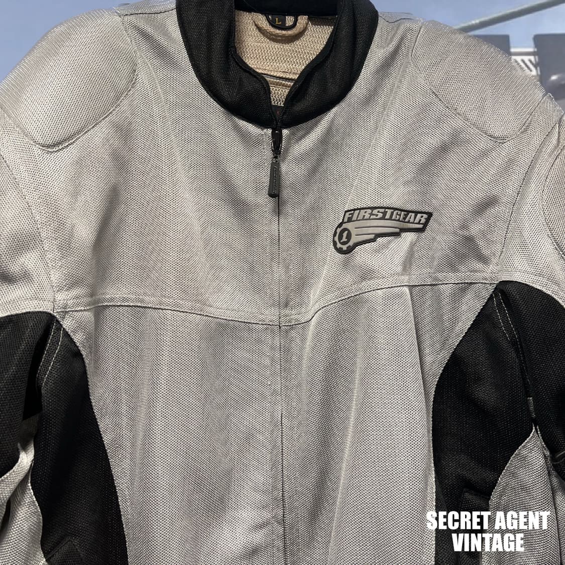 [L]퍼스트기어 레이싱 자켓 그레이 상품이미지3