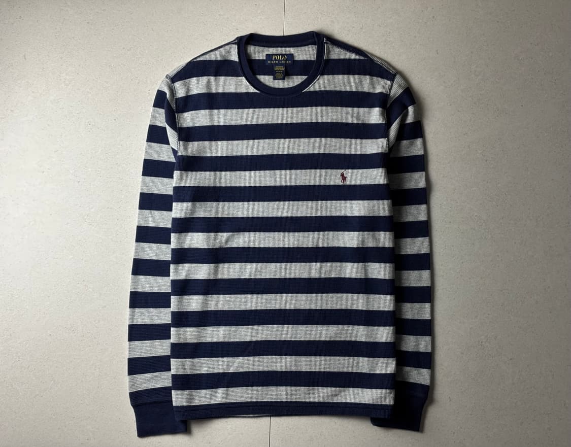 폴로 신형 와플 롱슬리브 상품이미지1