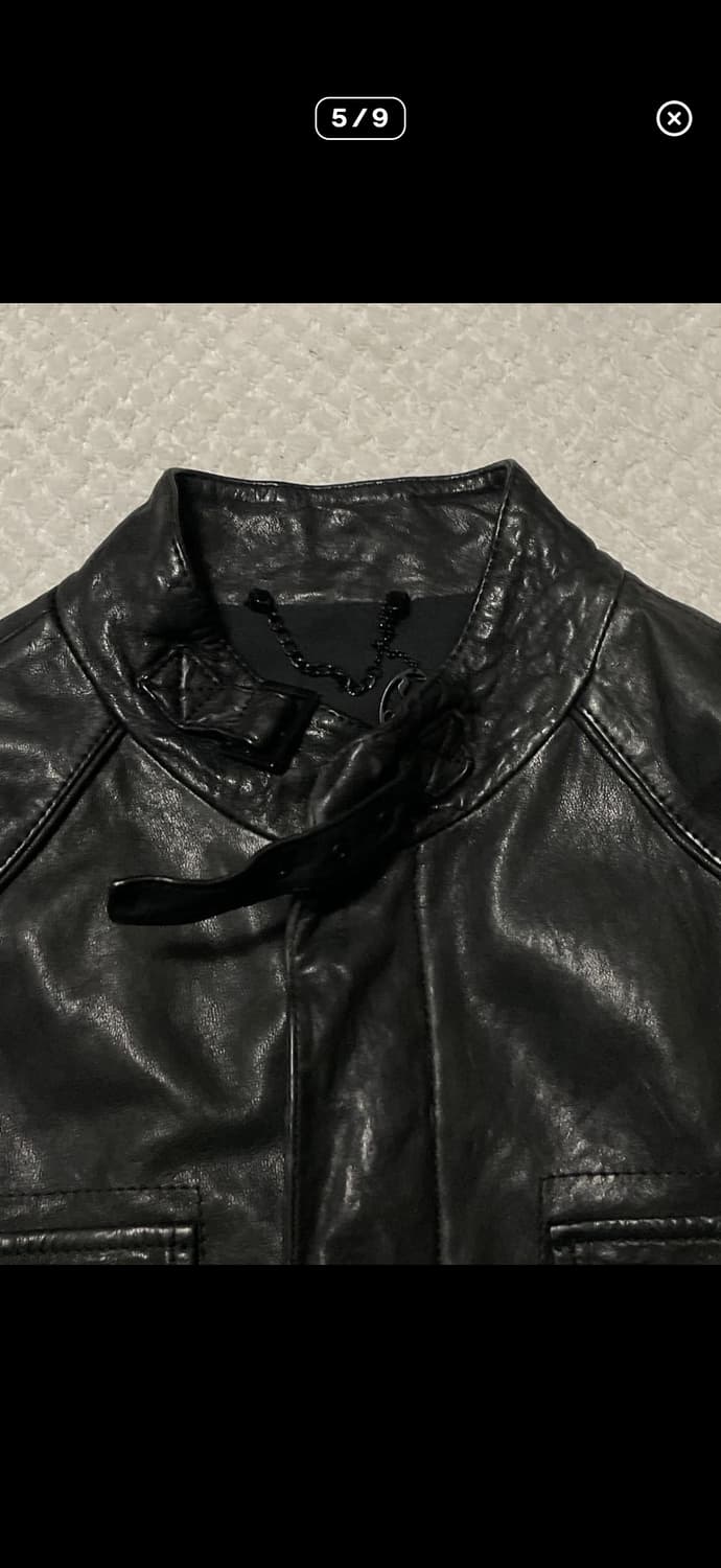 XESS 아티잔 무드 시프스킨 레더자켓 상품이미지3