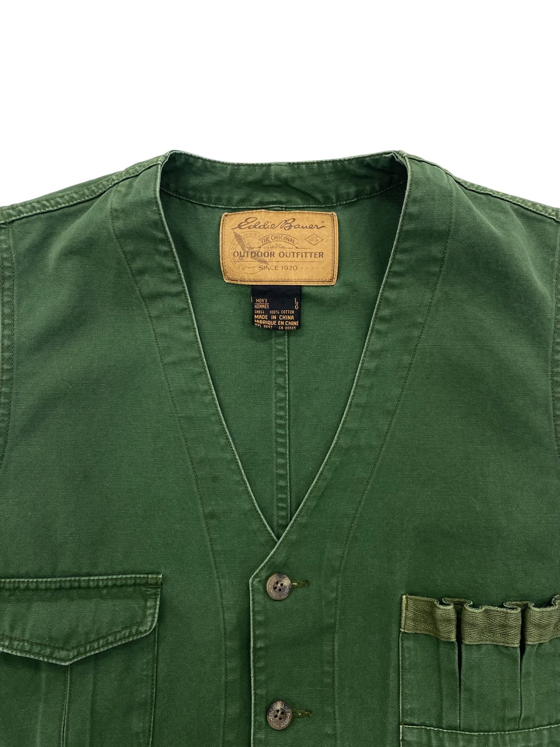 90‘s 에디바우어 캔버스 헌팅 베스트 상품이미지2