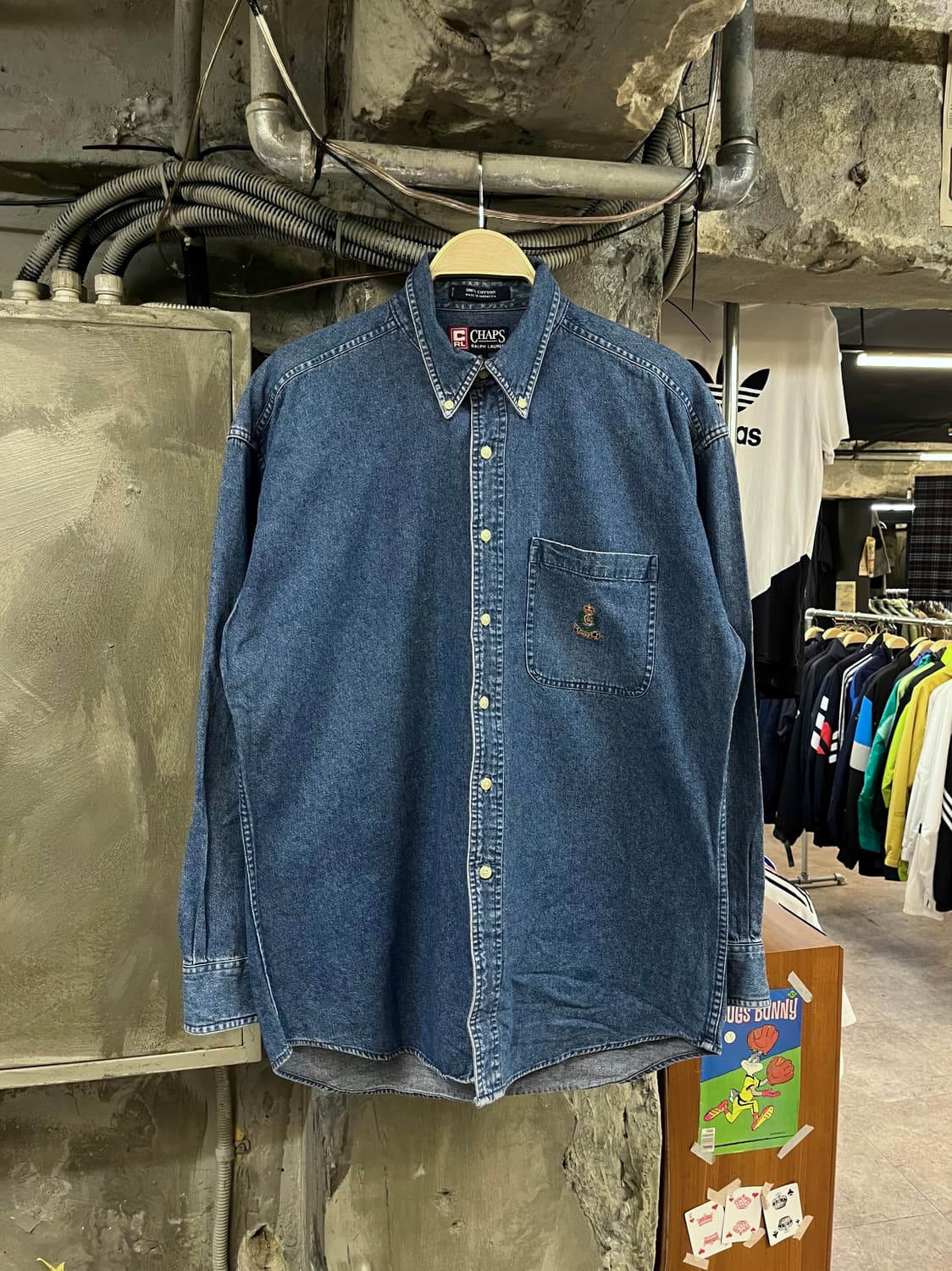 챕스 랄프로렌 데님 셔츠 M #csz2675 상품이미지1