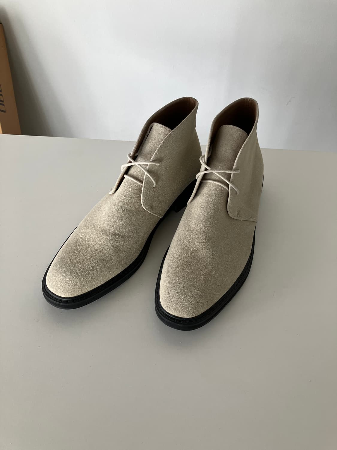 스웨이드 처카 부츠 베이지 280 상품이미지3