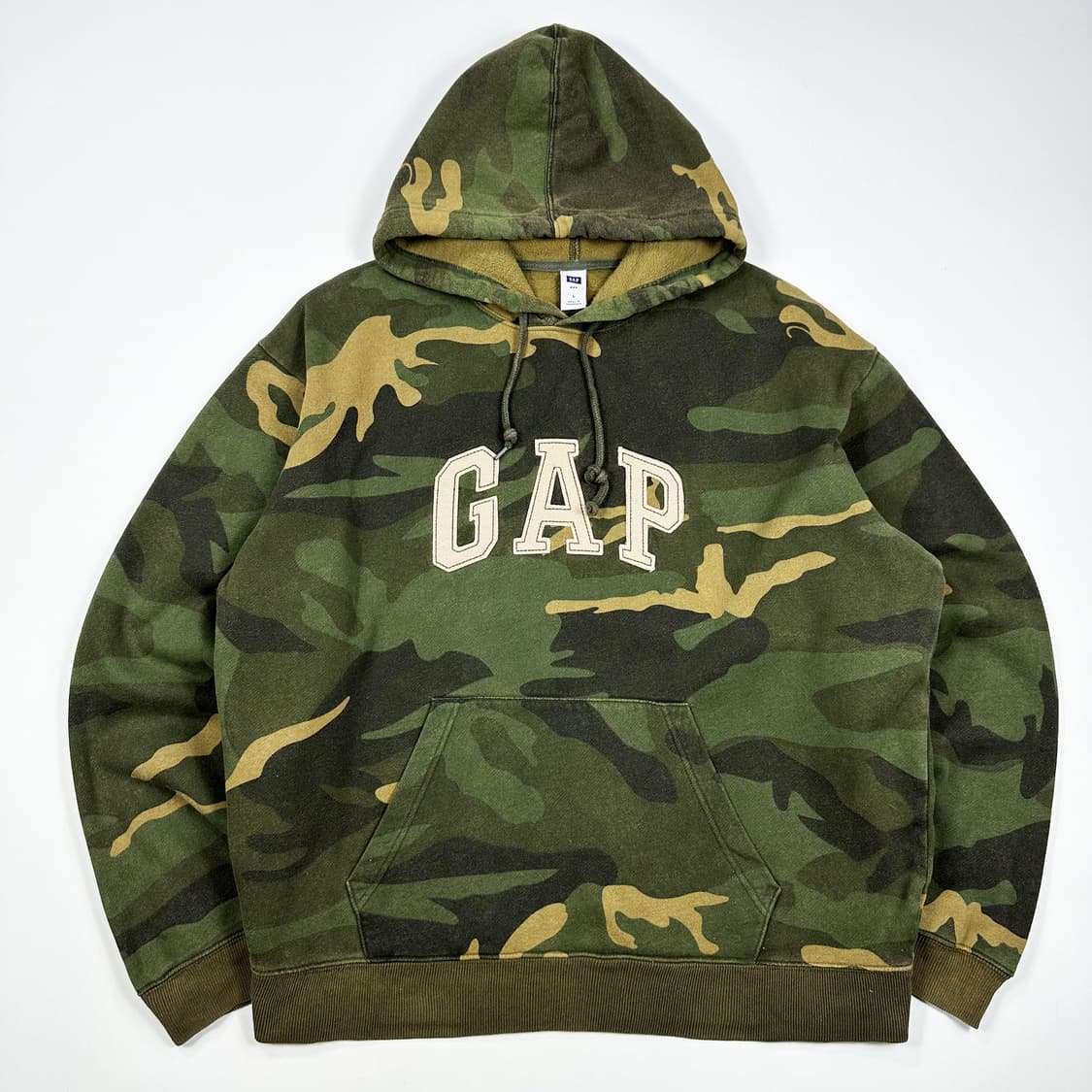 GAP 갭 오리지널 빅로고 카모 박시핏 후드티 L 상품이미지1