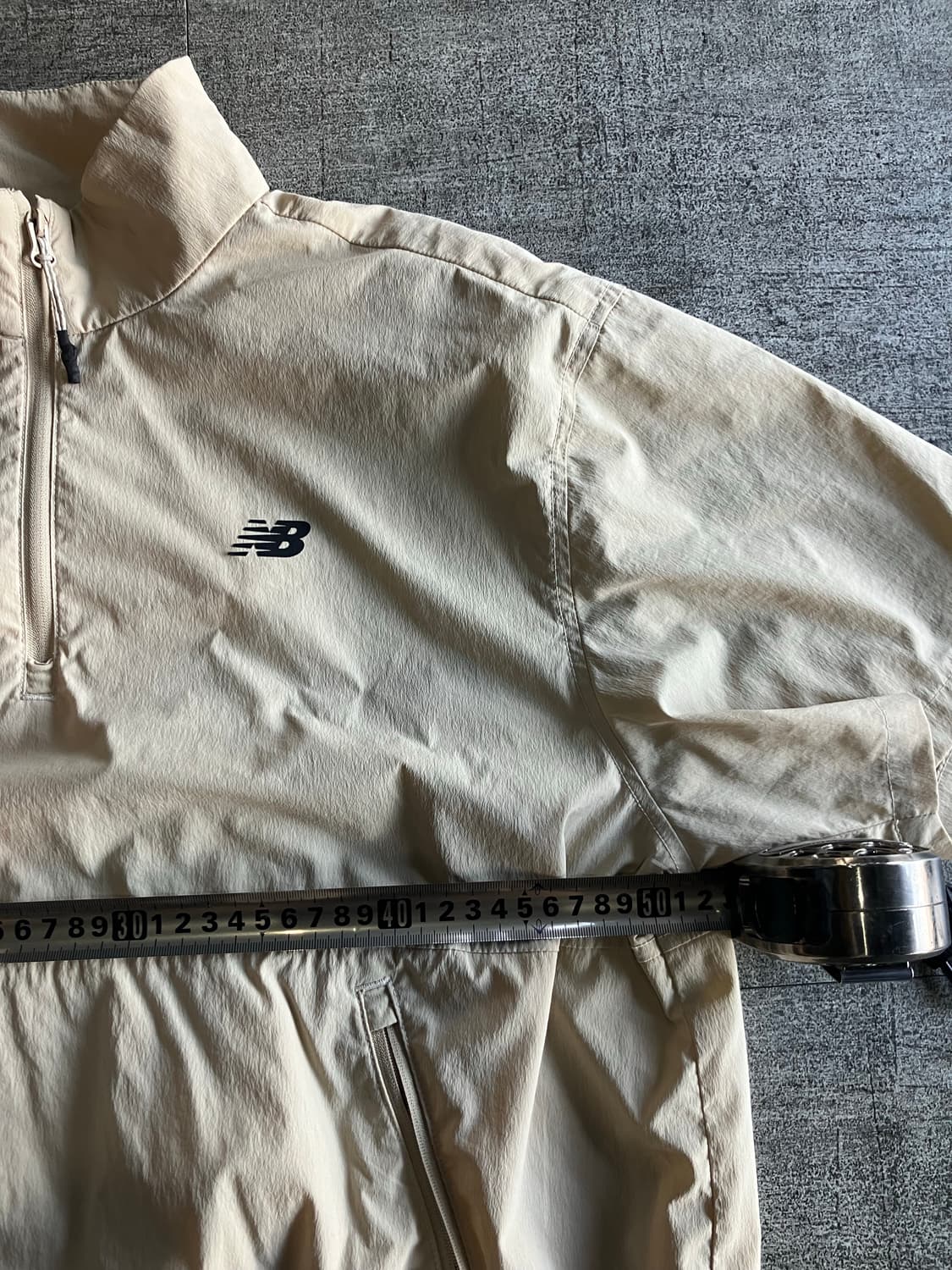 Newbalance 뉴발란스 올드스쿨아메카지 가슴로고 아노락 반팔자켓 상품이미지2