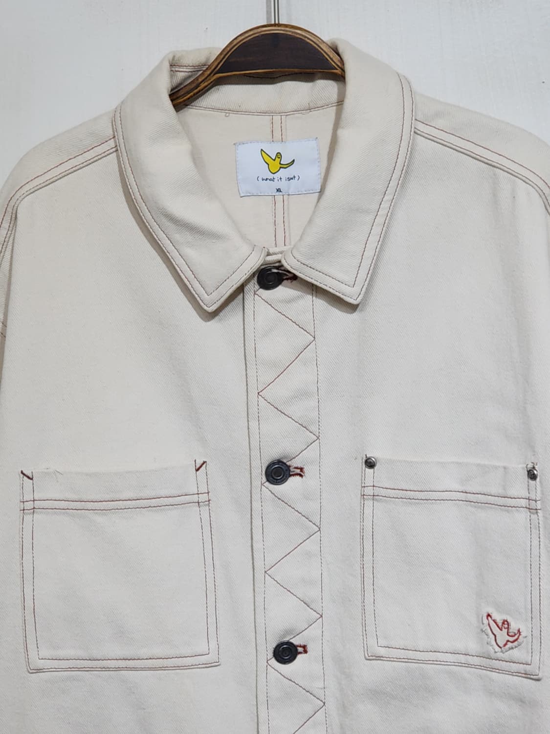 (XL) 와릿이즌 청자켓 루즈핏 데님자켓 캐주얼  상품이미지2