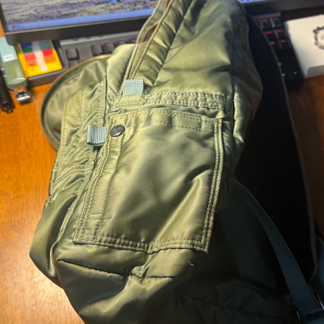 요시다 포터 탱커 데이팩 세이지그린(올리브) 상품이미지6