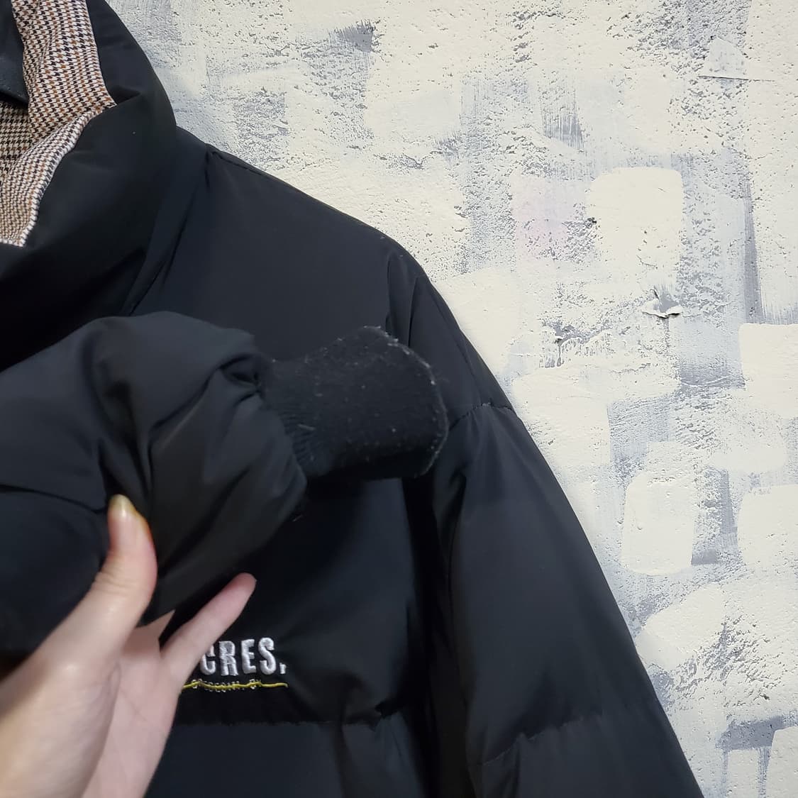 딤에크레스 리버시블 덕다운 숏 패딩  상품이미지5