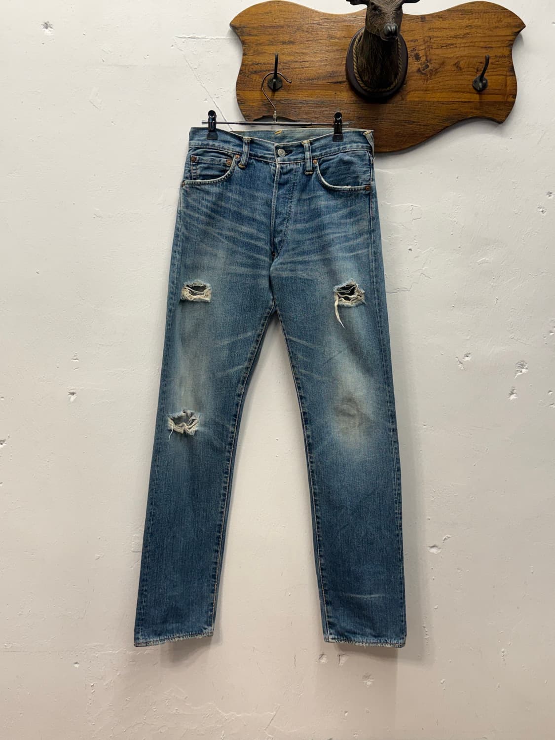 에비수 다이콕 셀비지 데님 팬츠 상품이미지6