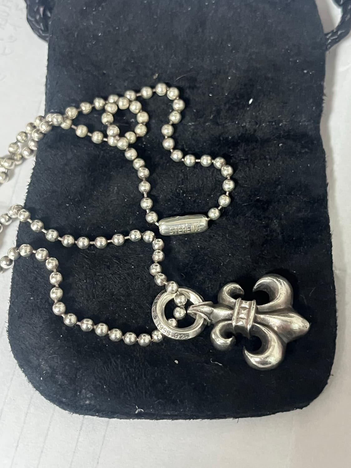 크롬하츠 bs플레어 참 + 볼체인 20인치 상품이미지2