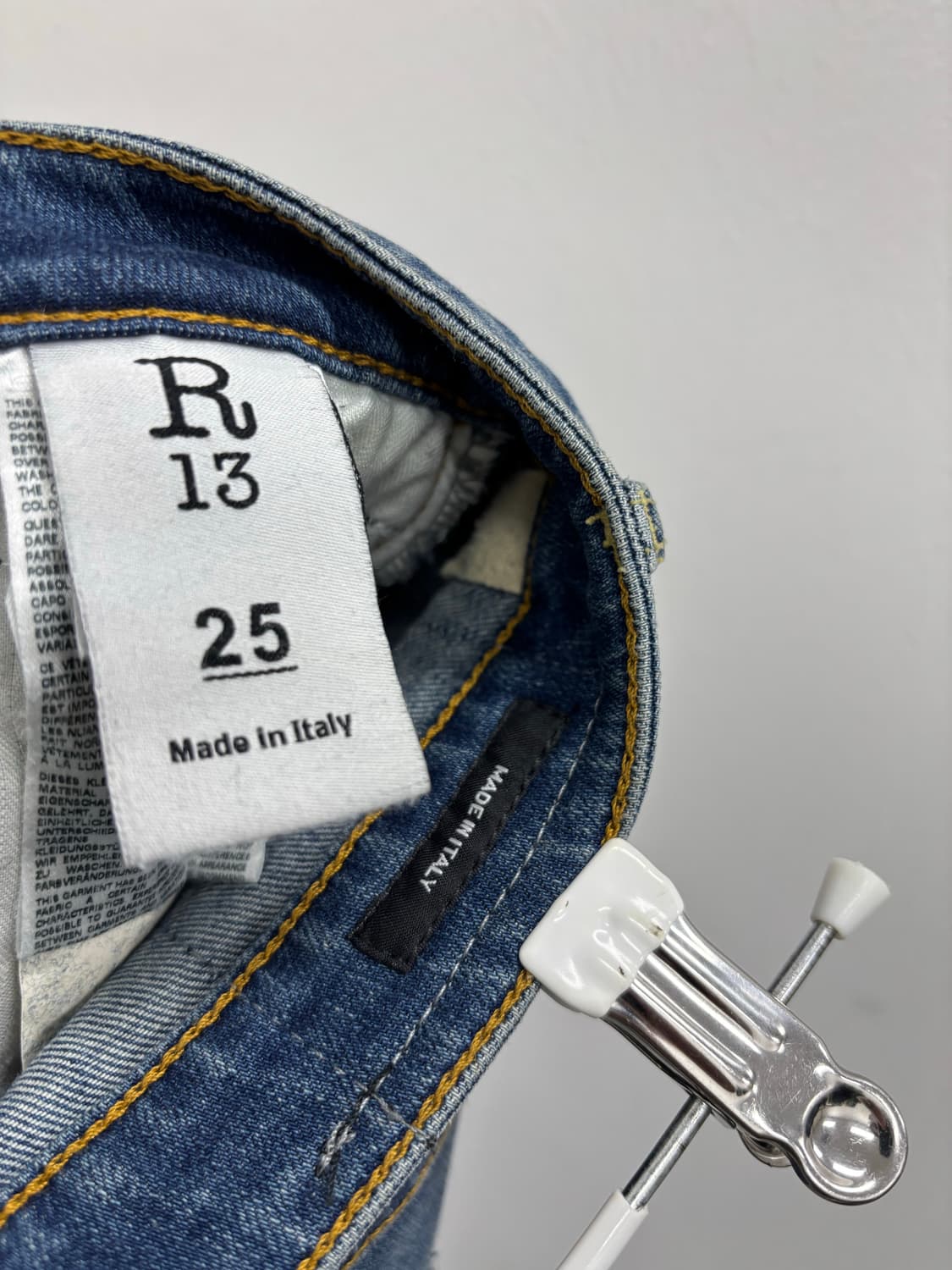 R13 디스트로이드 데님 팬츠 상품이미지3