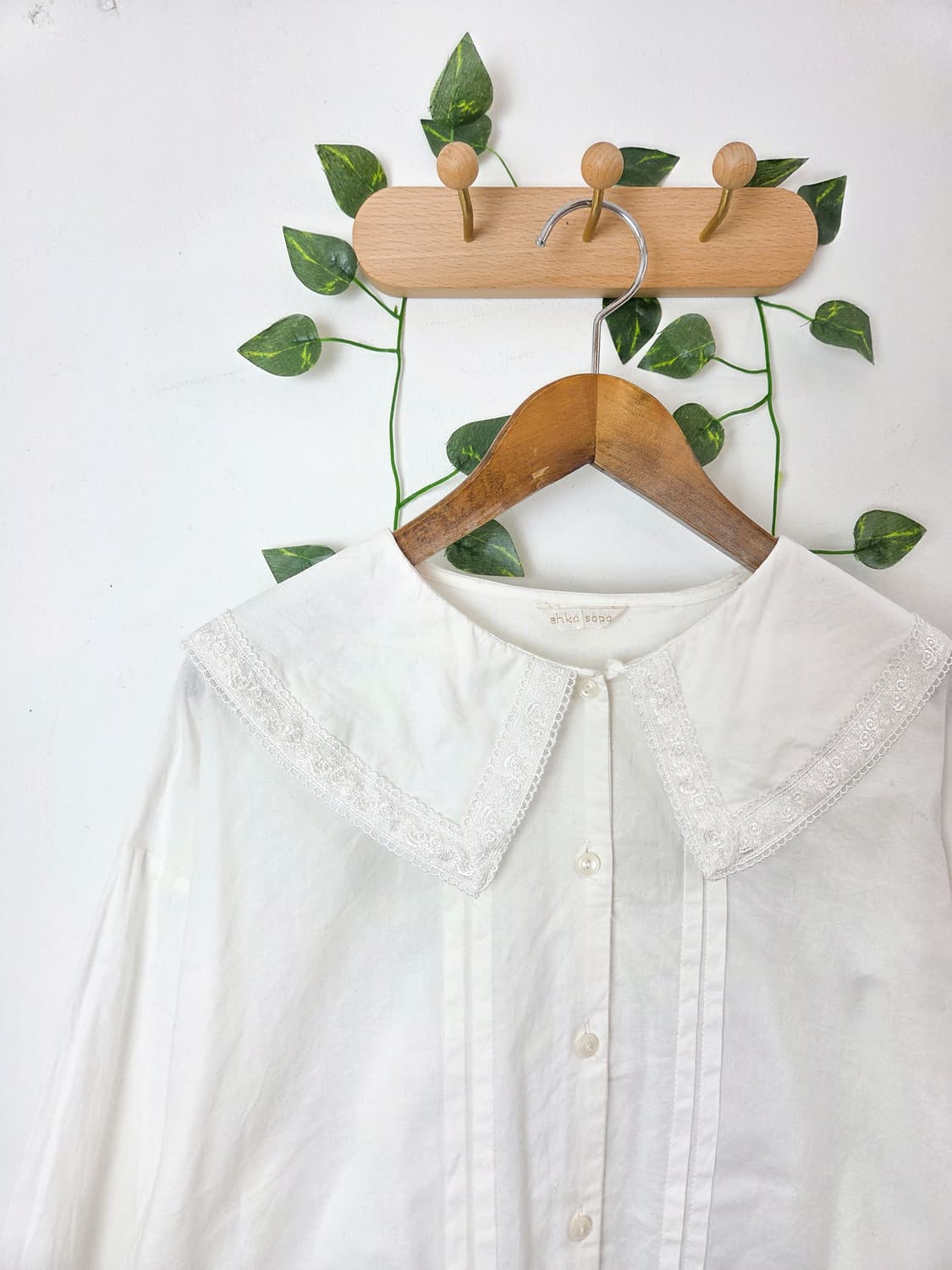 ehka sopo 빅카라 블라우스 상품이미지2