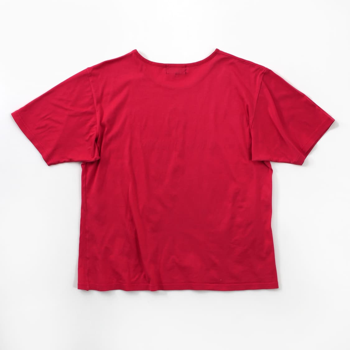 지아니 발렌티노 Valentino 레드 골드 로고 자수 반팔티셔츠 상품이미지8