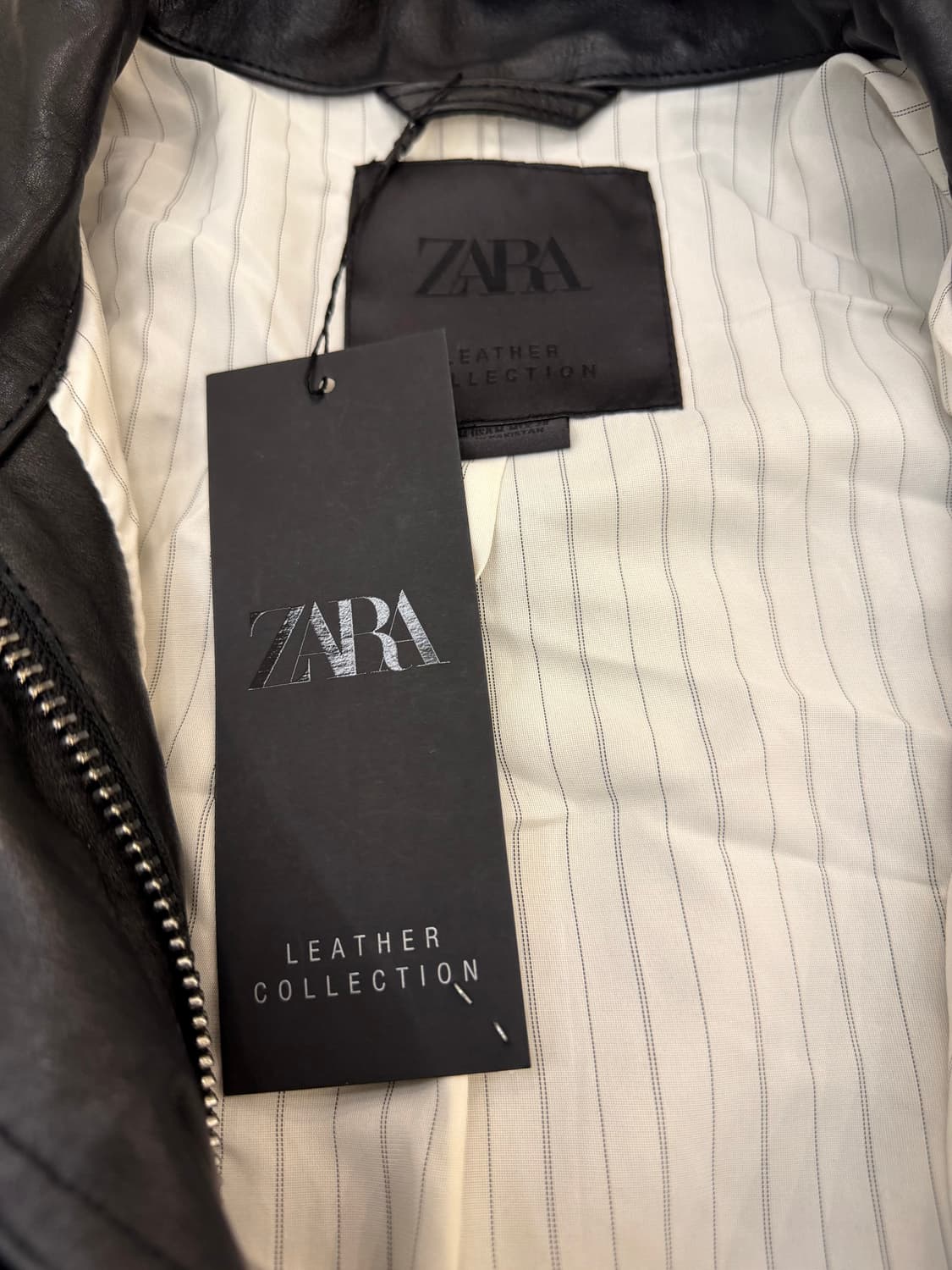 자라 레더 컬렉션 가죽 자켓 여성 상품이미지9