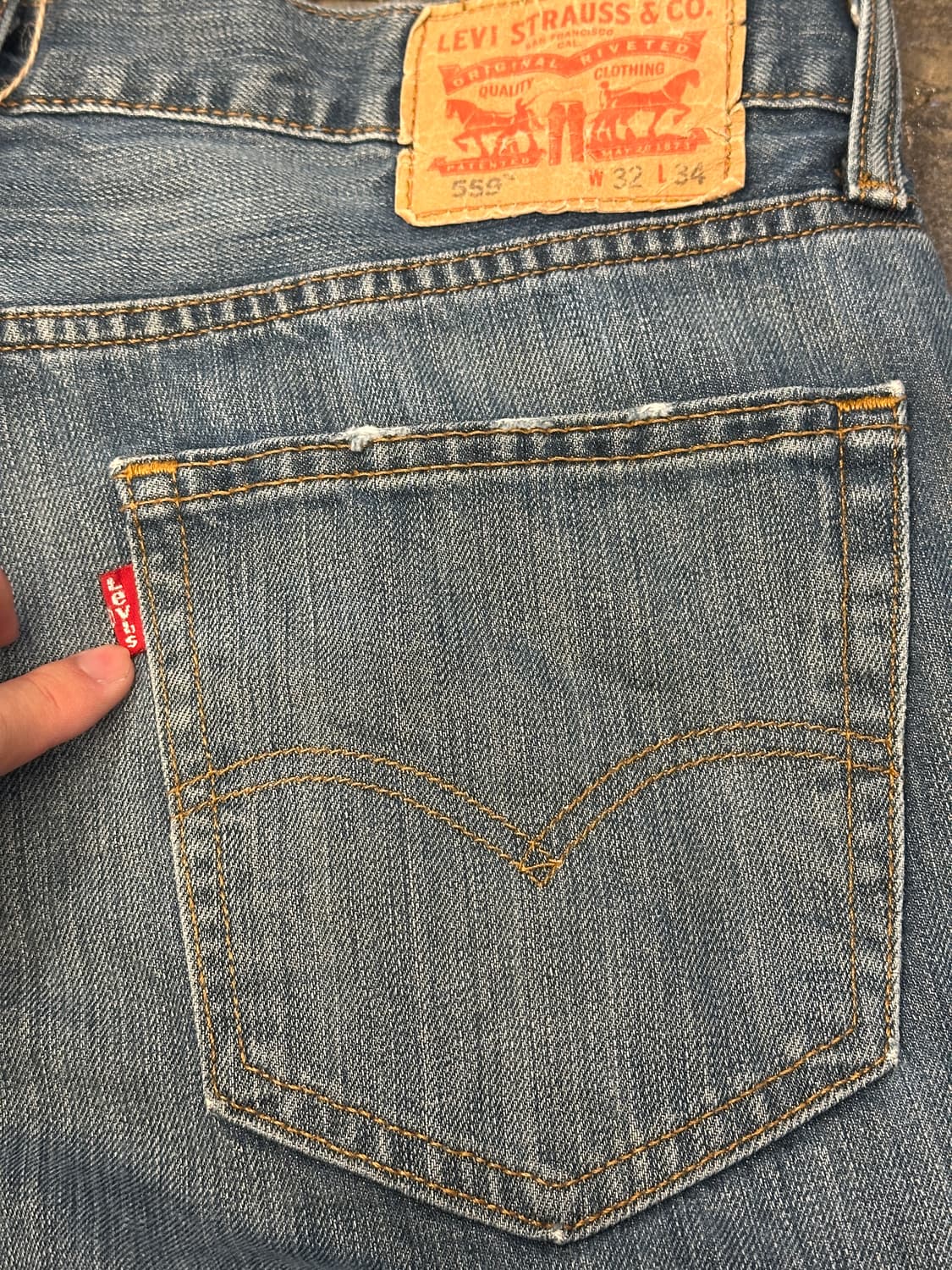리바이스 559 W32 L34 상품이미지5