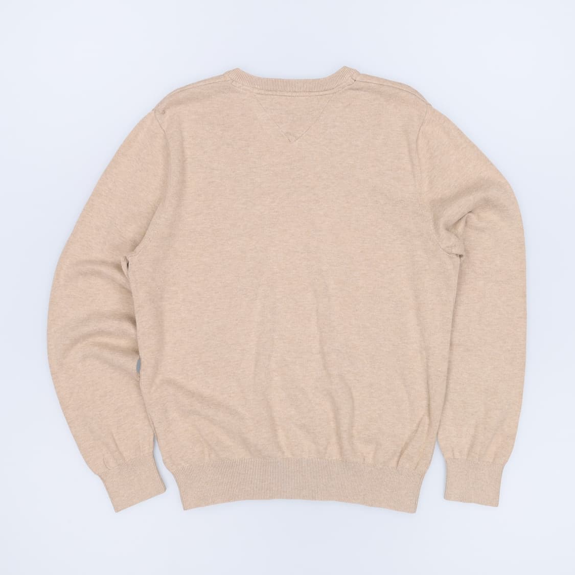 [S] 타미힐피거 브이넥 코튼 니트 아이보리 3906 상품이미지2