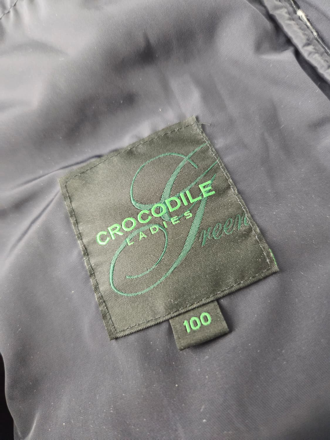 크로커다일. 여자 여우털 다운 패딩_100 상품이미지8