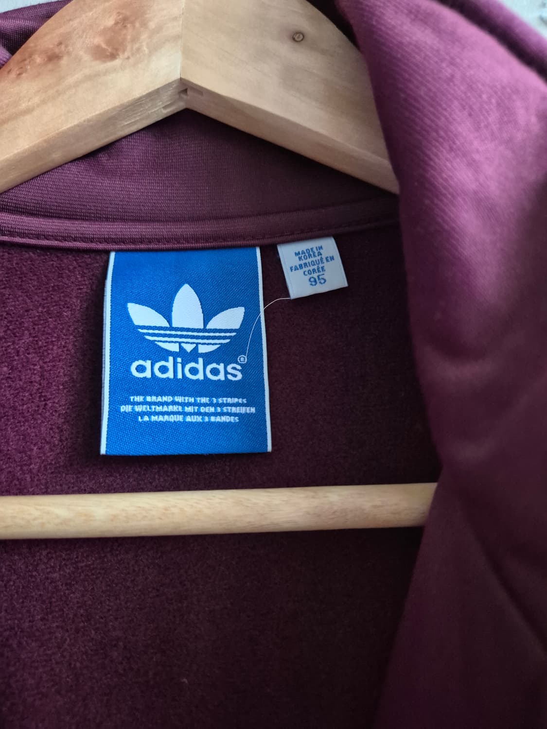Adidas 아디다스 버건디 민트 아이묭 져지 상품이미지3