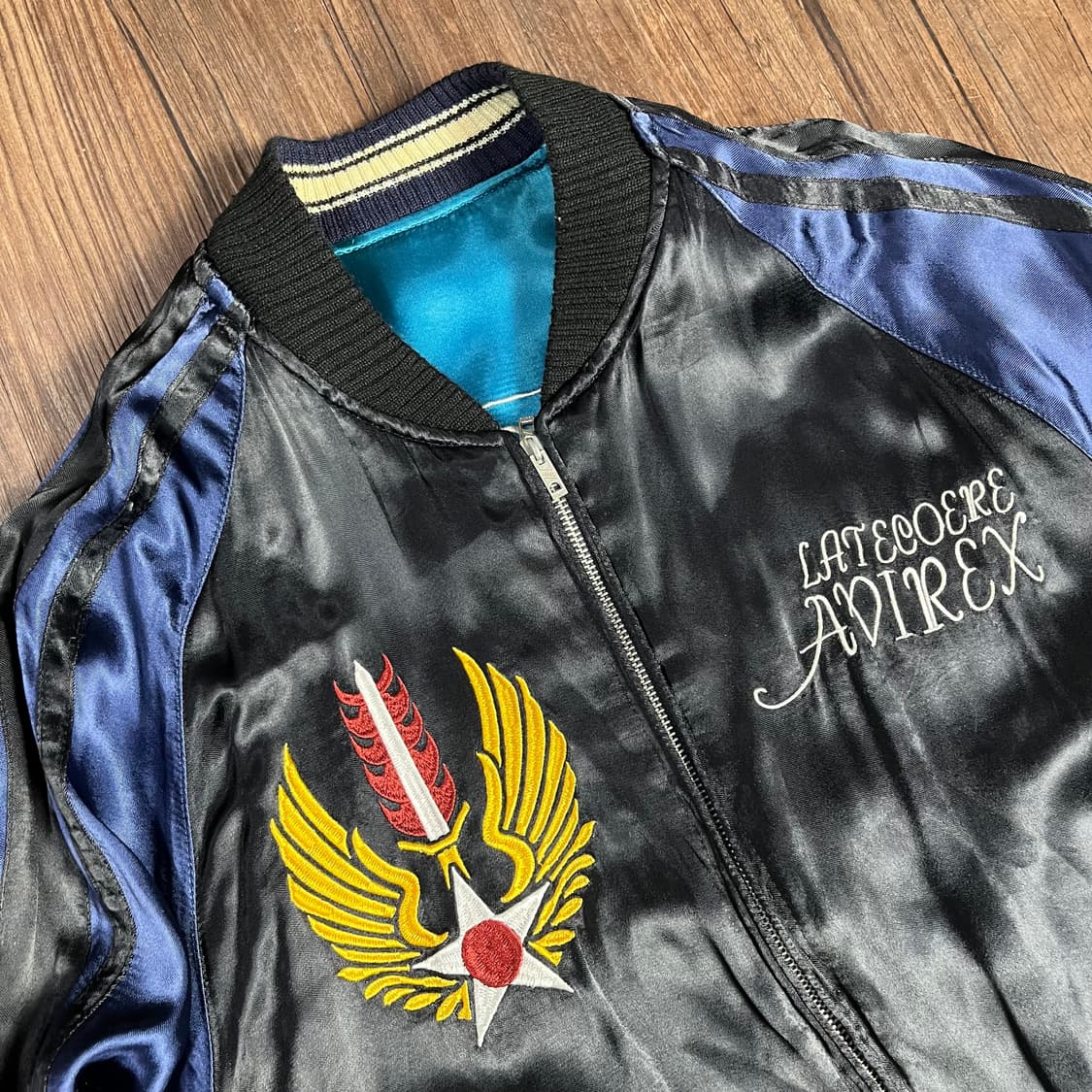 [AVIREX] 아비렉스 리버시블 오리엔탈 스카잔 상품이미지8