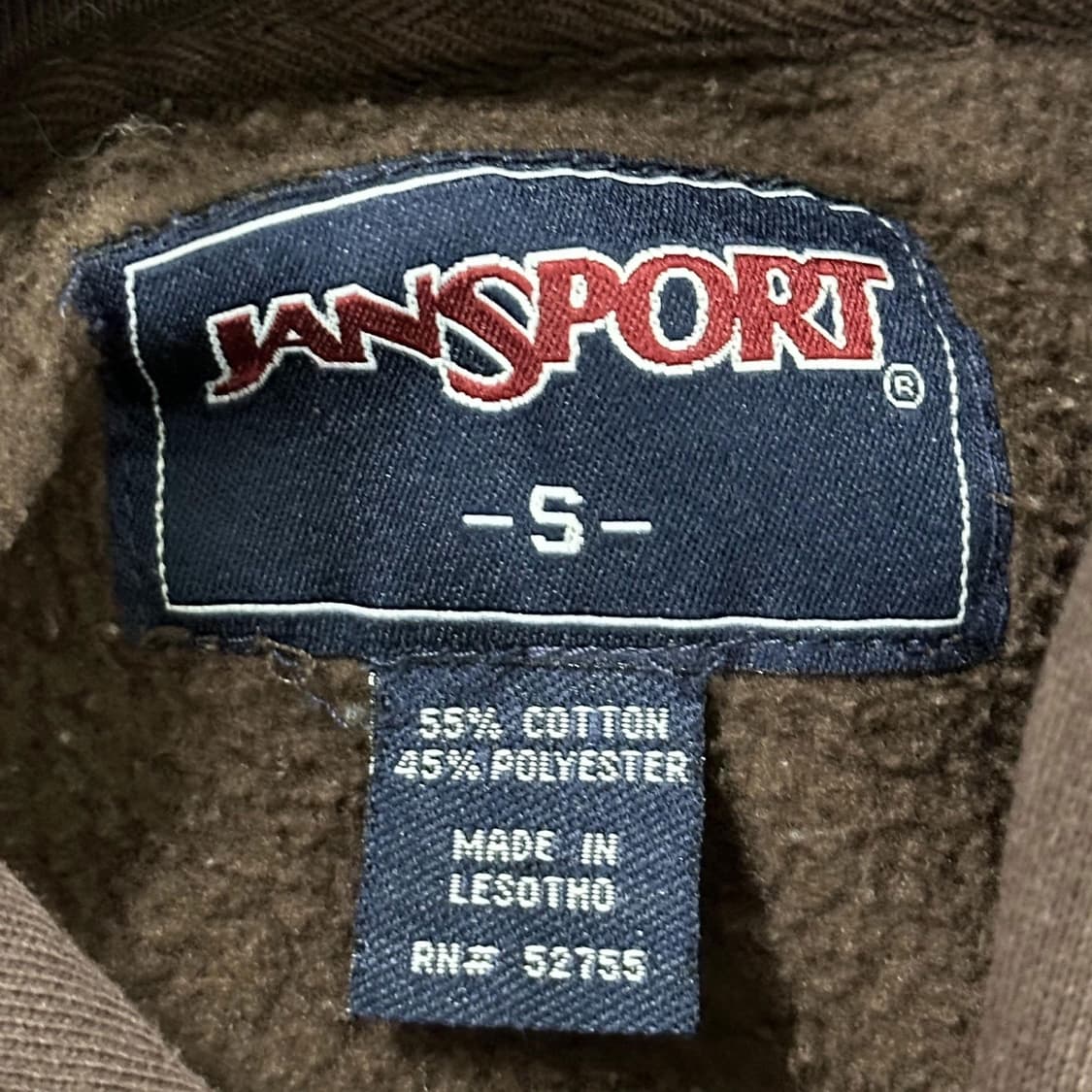 잔스포츠 하버드 브라운 후드티 (S) 상품이미지6