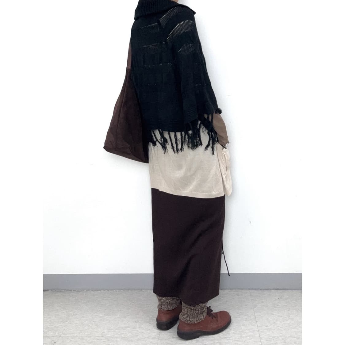 빈티지 판쵸 케이프 망토 상품이미지3