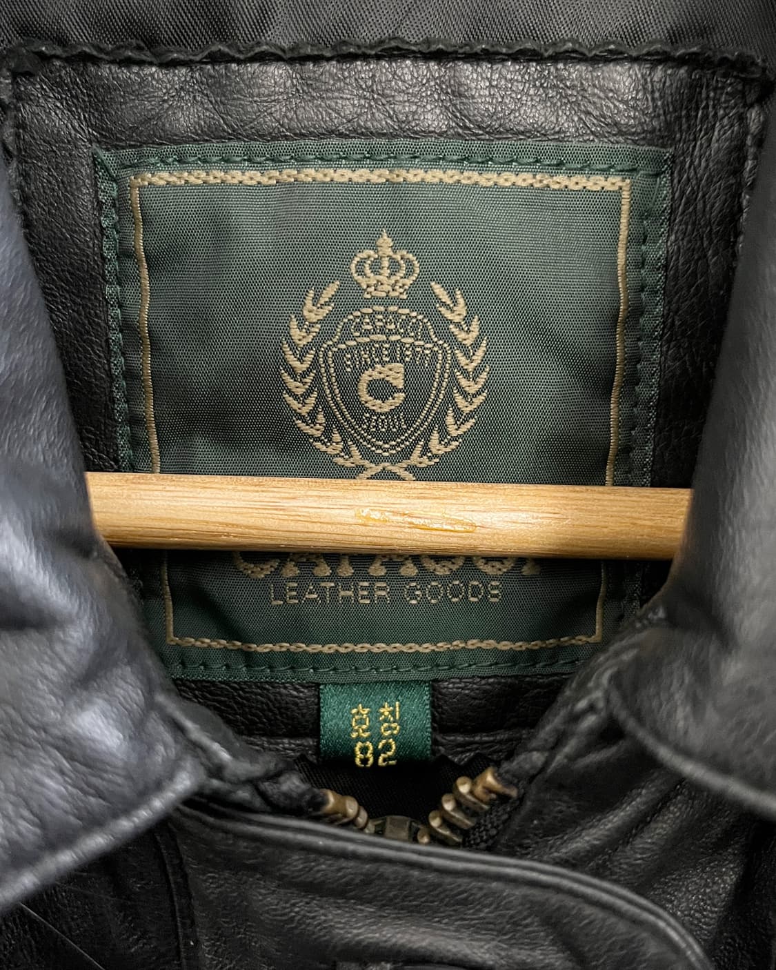 올드 빈티지 퍼 트리밍 리얼 레더 자켓 상품이미지9