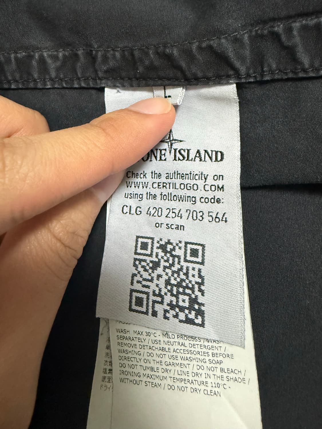 스톤아일랜드 올드이펙트 자켓 L 상태굳 상품이미지6